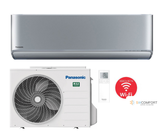 Кондиционер (сплит-система) Panasonic DESIGN SILVER INVERTER CS-XZ35ZKEW/CU-Z35ZKE